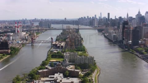 Stock video footage of New York Aerials, .