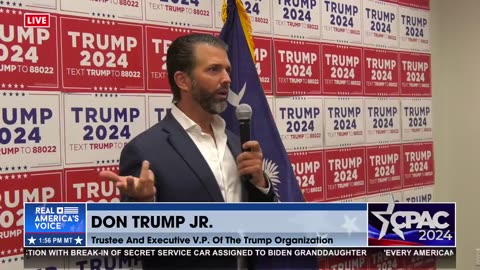 Donald Trump Jr. Says It's a Lot Tougher to Live Under Bidenomics