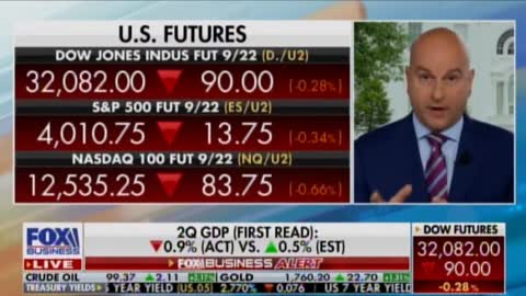 IT'S OFFICIAL: 2nd Quarter GDP Comes In at Minus 0.9 Percent -- US OFFICIALLY IN ECONOMIC RECESSION