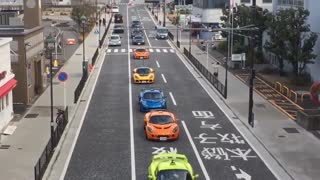 Lotus Parade in Yokohama Japan