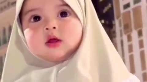 Cute Muslim baby 😘❤️ Islamic baby status ❤️😘 janan Fida haidri💕💕 Islamic byan#islamicstatus #shorts