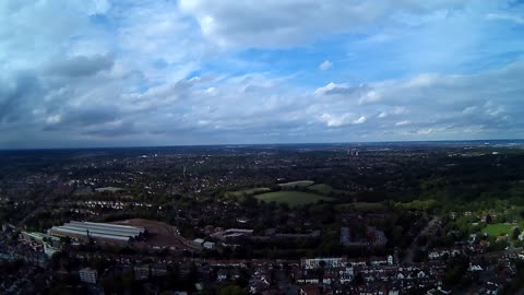 Golders Hill Park from the air