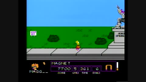 Straight Edge Game Room - The Simpsons Bart vs. Space Mutants (NES)