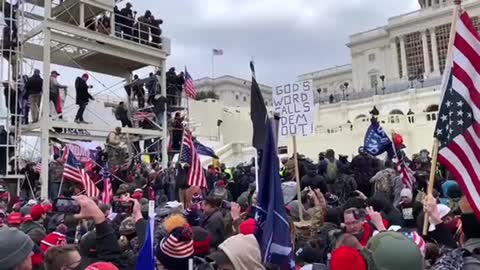 CAPITOL POLICE FIRED EXPLODING FLASH GRENADE INTO CROWD on Jan. 6 of Men, Women, Children!