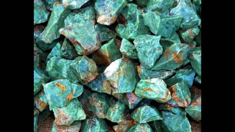 Chrysoprase Rough Facet Brazil Natural Bulk Lot