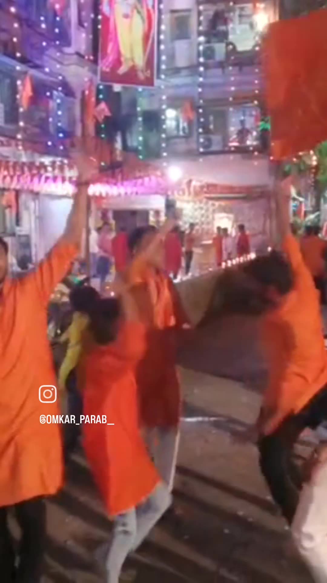 Celebrating Shree Ram Temple inauguration in india