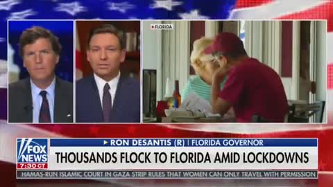 DeSantis DESTROYS Cuomo On Tucker