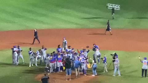 Caimanes celebran el título de la Serie del Caribe