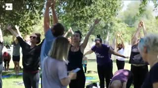 Yoga con animales