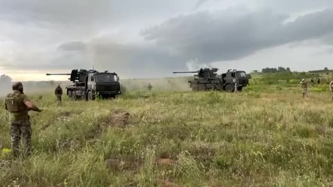 🔫 Ukraine Russia War | 111th TDF Brigade Deploys 100mm KS-19 Anti-Aircraft Guns | RCF