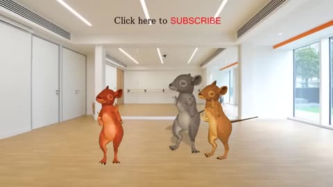 Title: "Rat-a-tat Groove: The Funkiest Dancing Rat You've Ever Seen!"