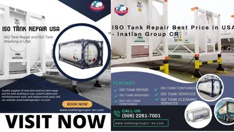 ISO Tank Repair and ISO Tank Washing in USA