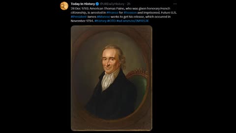 Today In History - Thomas Paine