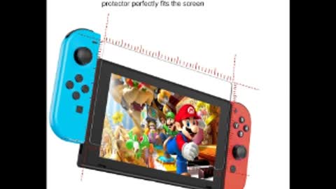 [3 Pack] Screen Protector Tempered Glass for Nintendo Switch,