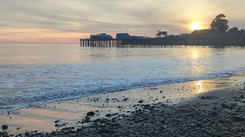 Sunset at Capitola Warf