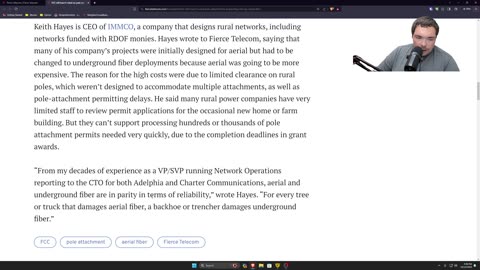 The FCC has yet to decide on cost sharing of pole attachments!