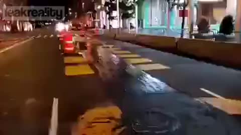 Tar dumped on BLM mural at Trump Tower NYC