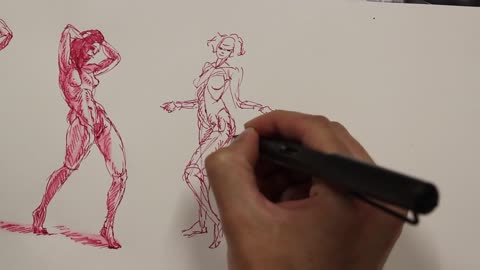 Figure Drawing Quick Sketch Process Explained