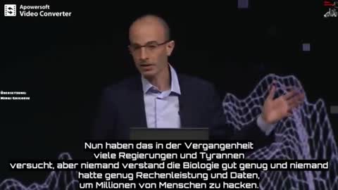 YUVAL HARARI, DAVOS 2020: MENSCHEN SIND KEINE RÄTSELHAFTEN SEELEN MEHR, SONDERN "HACKBARE" TIERE