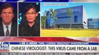 Dr. Li-Meng Yan on Tucker Carlson Sept. 15th 2020