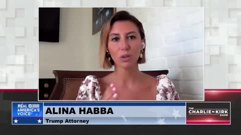 Alina Habba on Charlie Kirk on staged photo of Mar-a-Lago documents Aug 31