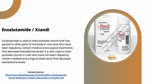 Enzalutamide (Xtandi) side effects