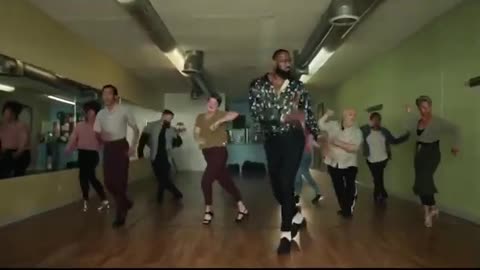 Lebron James dancing salsa