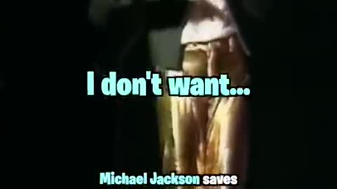 Michael Jackson Saves Bug's Life During Concert