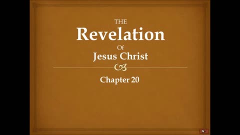 Revelation chapter 20