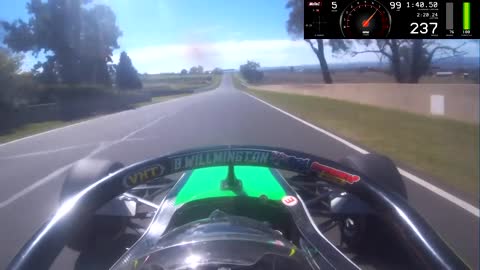 Braydan Willmington takes S5000 for lap of Mount Panorama