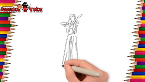 Woman Playing Violin| Angry Drawings Nº 07| 2021