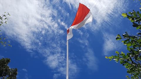 Anthem flag Indonesian National __ 4K Cinematic - Indonesia Raya