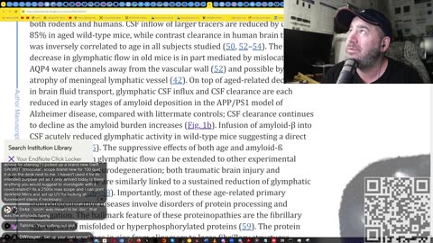 Early Onset Dementia And Glymphatic Failure As a Common Final Pathway (Pt.2)