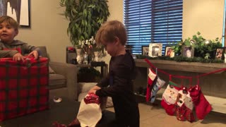 Toddler Has Had Enough of Grandma's Gag Gifts