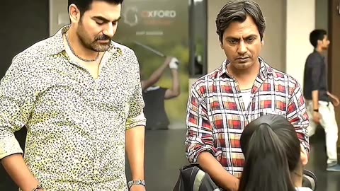 Nawazuddin Siddiqui comady 2023 scene on test time