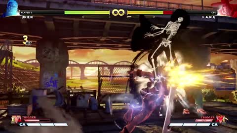 Street Fighter V - Urien New Combos ( Last Season 2022 )