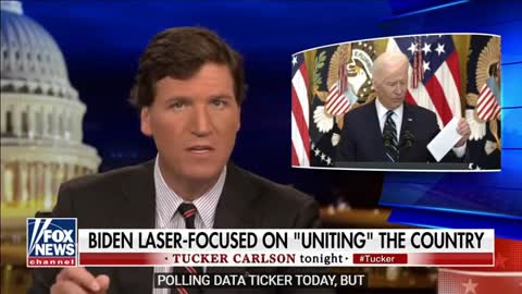 Tucker Carlson breaks down first Biden press conference