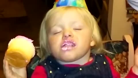 When You're Tired But Can't Stop Eating (Funniest kids)