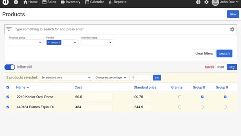 Bulk updating pricing in EasedEdge