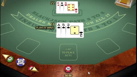 Microgaming Classic Blackjack Gold