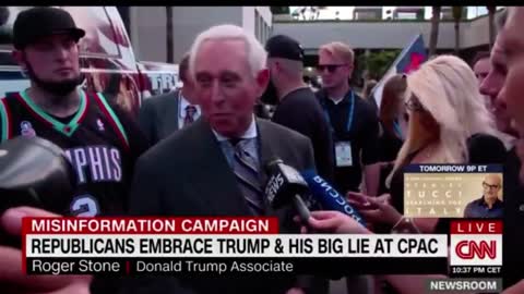 Roger Stone calls out CNN on their bald faced lies