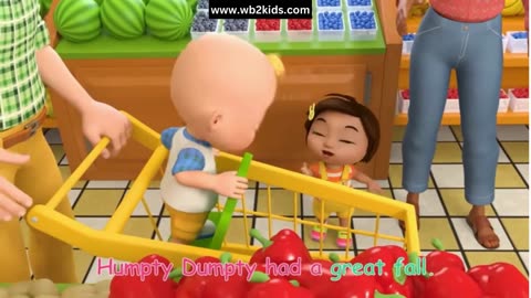 Humpty Dumpty Grocery Store ! Nursery Rhymes For Kids 2024 #kids #ryhmes #nurseryrhymes