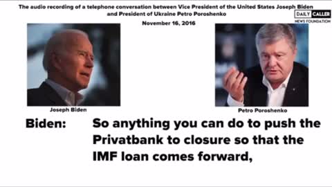 Biden Structures deal with Ukraine to rip off US and enrich himself