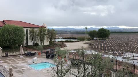 Gorgeous Rainy Afternoon Ponte Vineyard Inn, Temecula