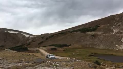 Colorado Back road to top of Rocky Mt NP