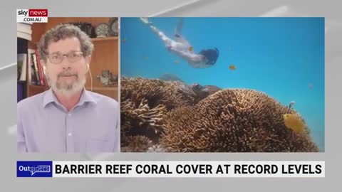 Great Barrier reef excellent condition in opposite to climate changes warnings