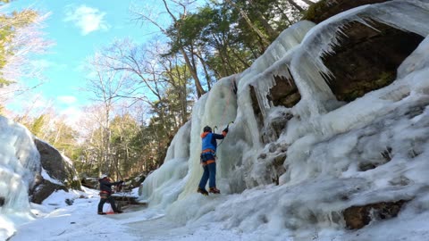 Ice Climbing NH 3/1/2024