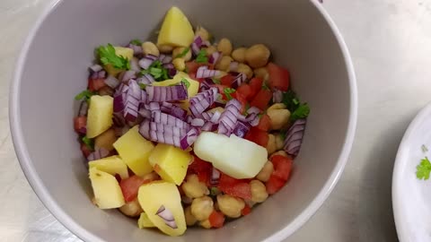 Chana chat recipe