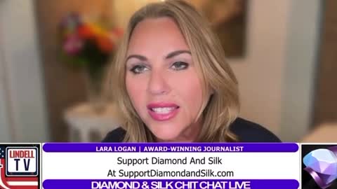 LARA LOGAN With Diamond & Silk 👀