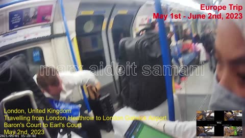 May 2nd, 2023 Train - Acton Town to Earl's Court